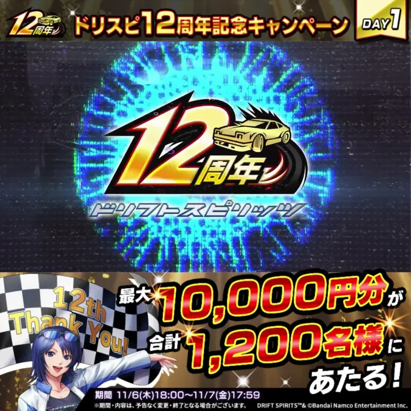 『ドリスピ』12周年！今なら最大520回オーダー無料！☆8車両が最大2台もらえるログインボーナスなど、盛りだくさんな12周年キャンペーンを開催中！ 画像 10