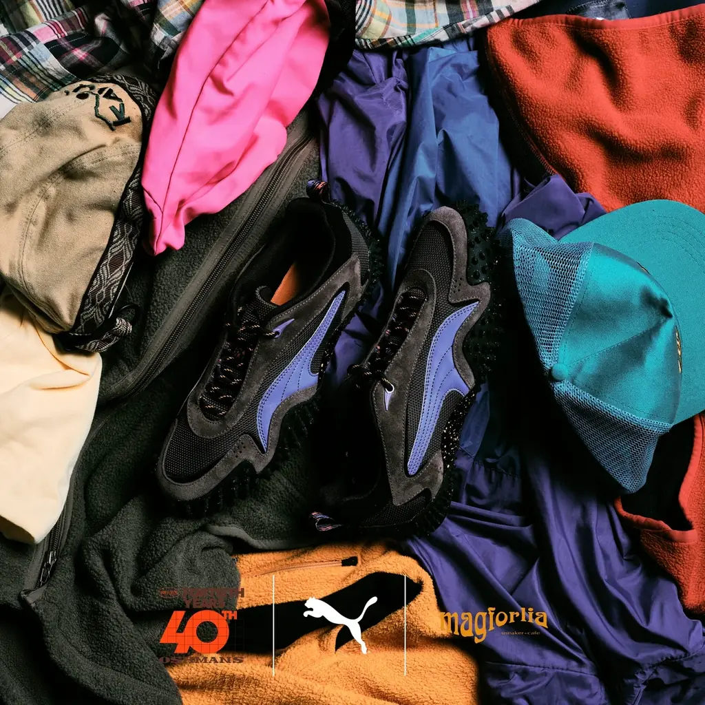 Magforlia 山田氏とコラボしたオッシュマンズ40周年記念モデル PUMA「Mostro XC “Oshman’s 40th”」2025年11月15日(土)発売 画像 2