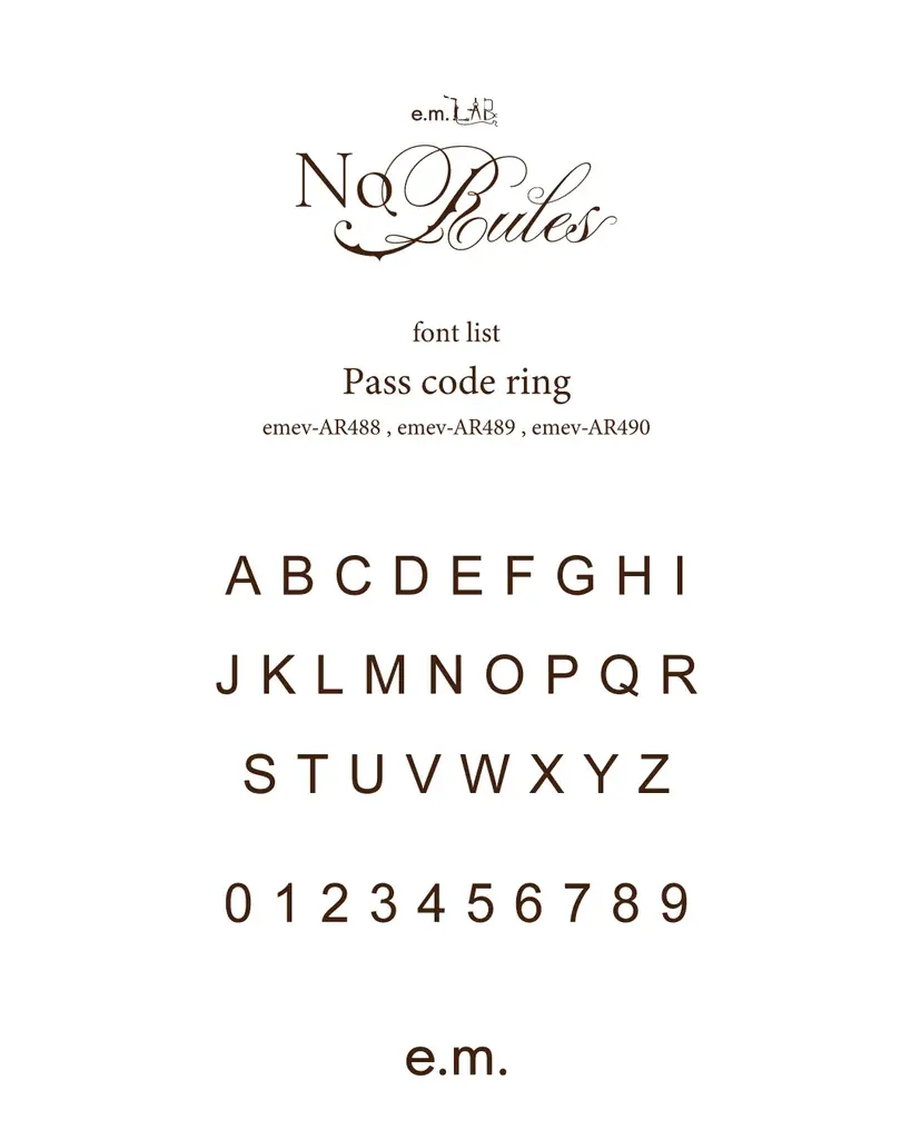 ここでしか出会えない限定アイテムが勢ぞろい。【e.m.】の一大イベント「e.m. LAB」が大阪・梅田で開催 画像 10