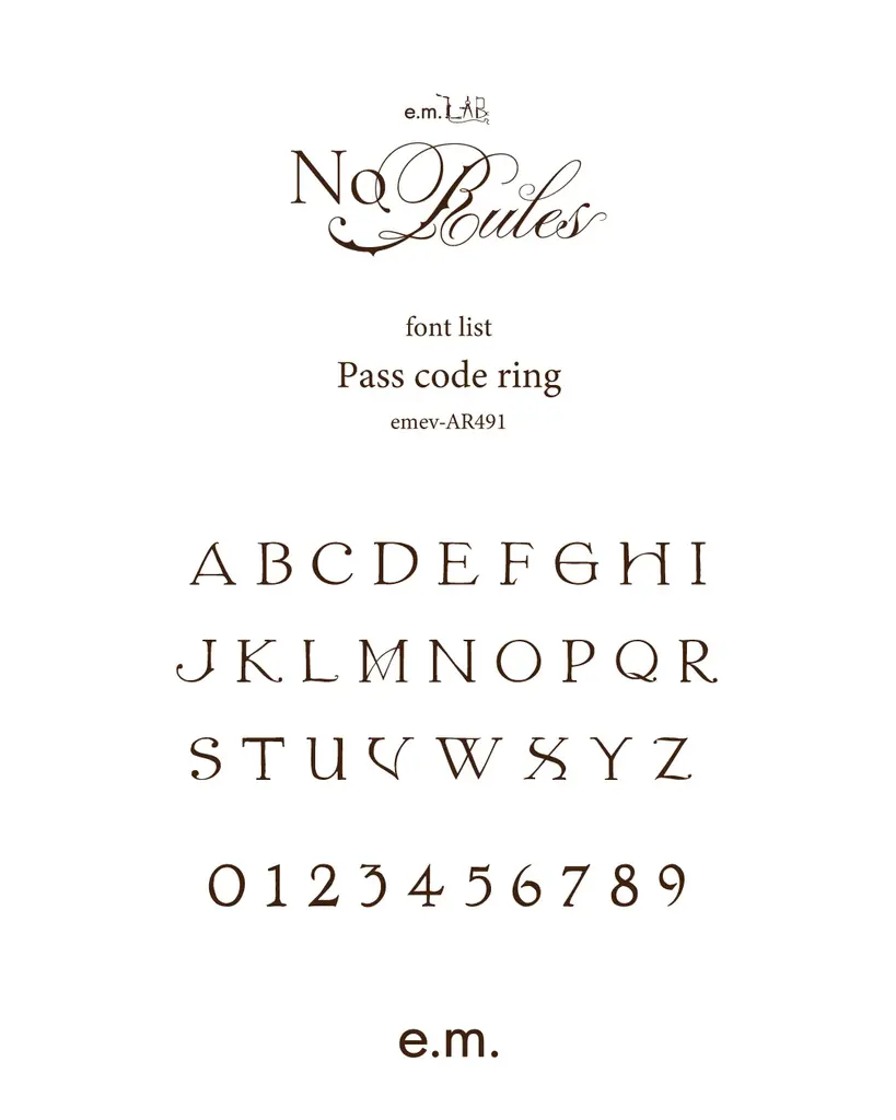 ここでしか出会えない限定アイテムが勢ぞろい。【e.m.】の一大イベント「e.m. LAB」が大阪・梅田で開催 画像 11