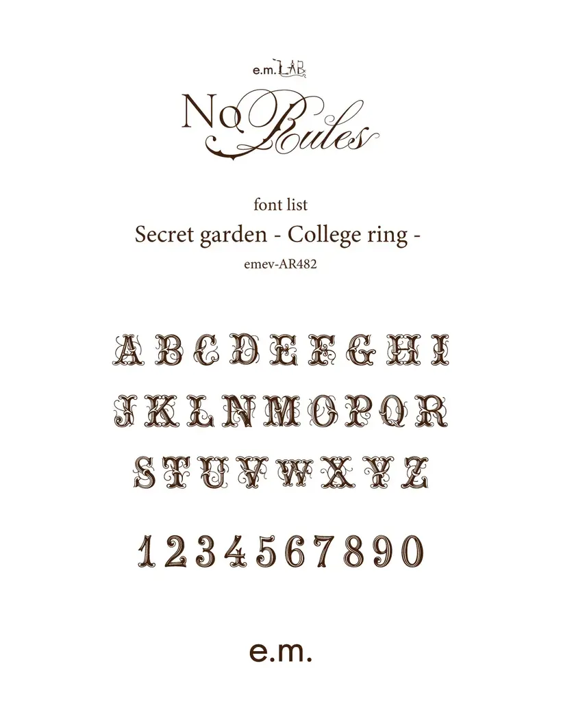 ここでしか出会えない限定アイテムが勢ぞろい。【e.m.】の一大イベント「e.m. LAB」が大阪・梅田で開催 画像 4