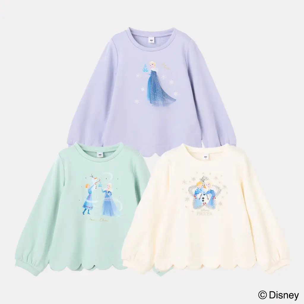 『ANY』　がディズニー・アニメーション映画「アナと雪の女王／家族の思い出」の世界観をモチーフにした子ども向けアイテムを11月14日（金）発売 画像 2