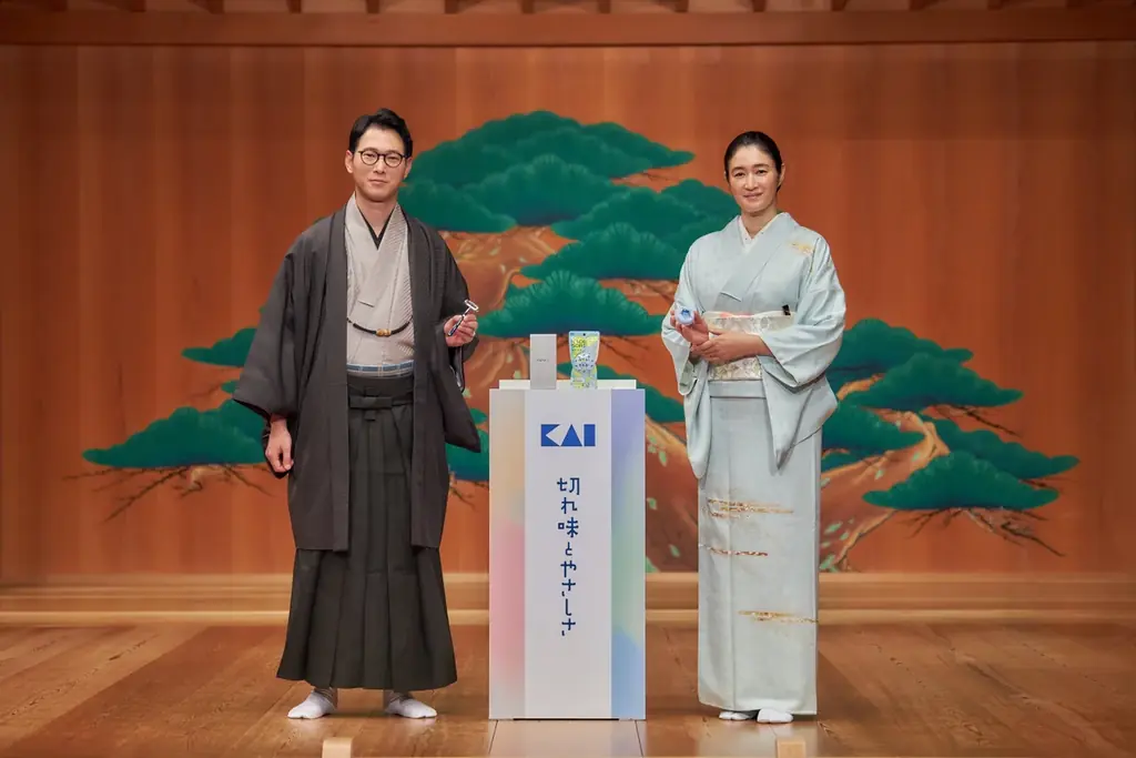 貝印が銀座で「いい刃の日」前夜PR　新カミソリ2種を初披露