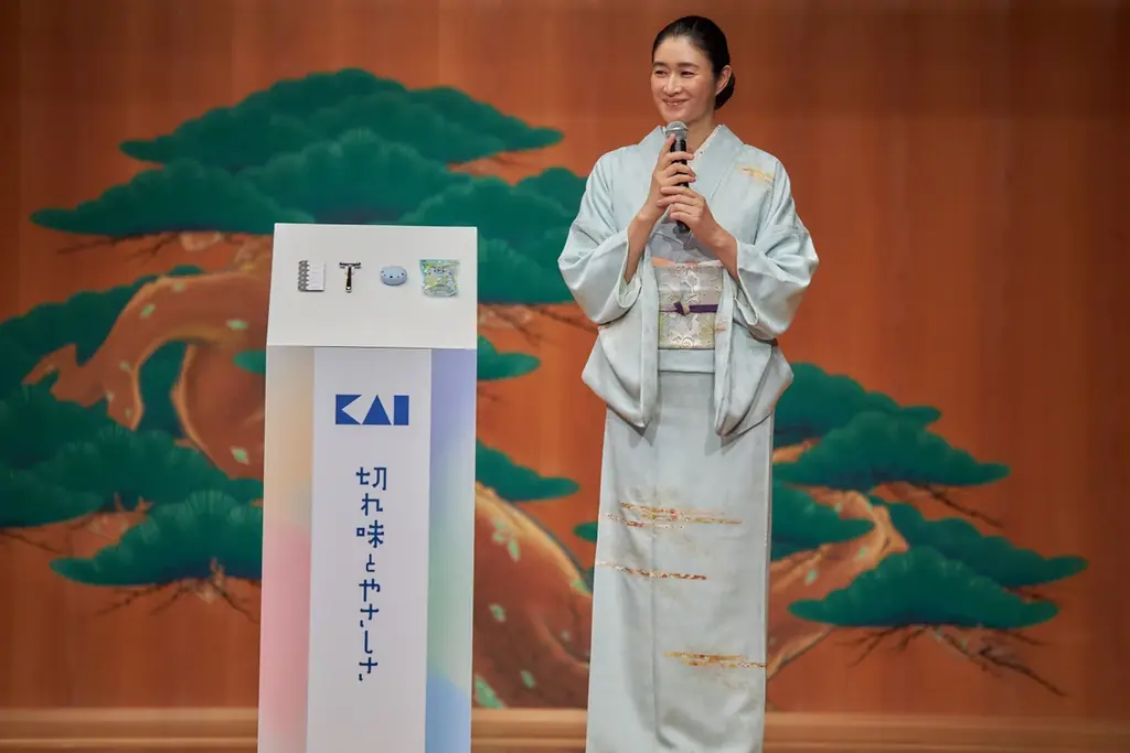 グローバル刃物メーカーの貝印が11月8日「いい刃の日」を前に銀座・観世能楽堂でPRイベントを開催 画像 8