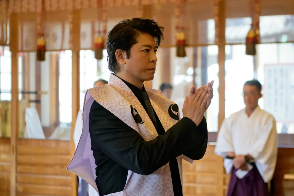 大石内蔵助役・上川隆也、舞台『忠臣蔵』ゆかりの地・赤穂訪問 画像 1