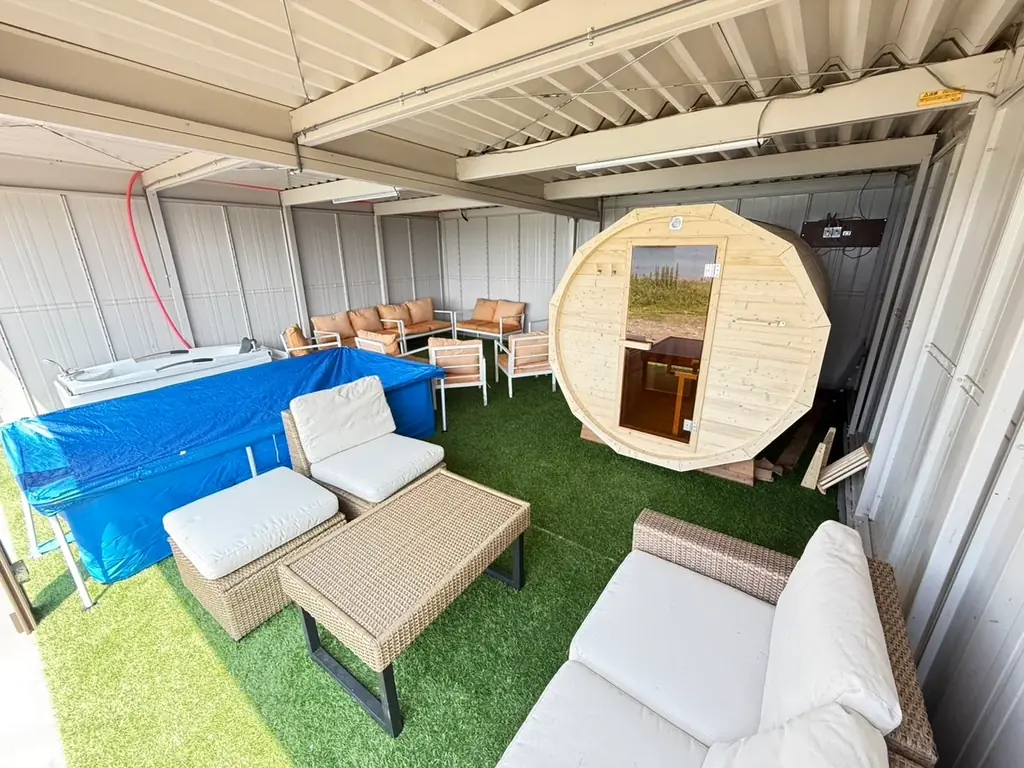 「和歌山・御坊市 貸別荘『MARINE-Qコテージ楠井港』にバレルサウナ＆ジャグジールーム誕生！海を望む完全貸切リゾートで“ととのう”休日を」 画像 2