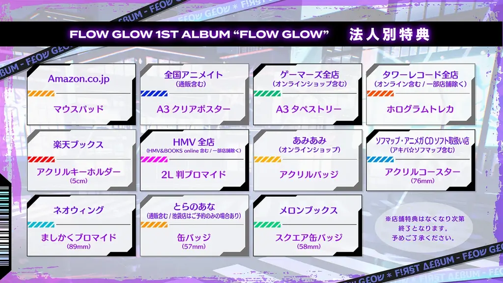 「ホロライブプロダクション」傘下のVTuberグループ「hololive DEV_IS」所属の「FLOW GLOW」1月21日に1stアルバムリリース決定！ 画像 5