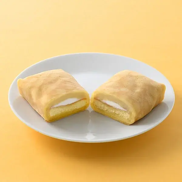 コラボ4年目！今年は「東京ばな奈」がクレープに！？ファミマの人気スイーツとコラボして登場！「バナナかすたあどクレープ」が11月11日（火）発売 画像 2