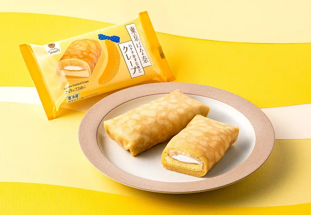 東京ばな奈クレープ発売