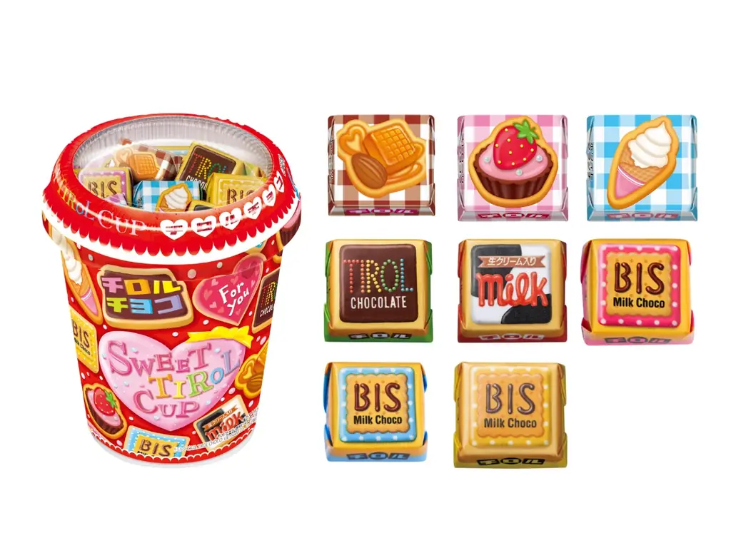 可愛いカップタイプでホームパーティーにもピッタリ♪６種の味が楽しめる！「スイートチロルカップ」新発売♪ 画像 3