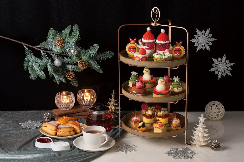 ローズホテル横浜、限定クリスマスアフタヌーンティーで華やぐ