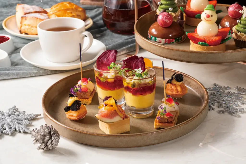 サンタ帽や雪だるまなど、心ときめくスイーツたちで溢れる「クリスマスアフタヌーンティー」開催 画像 4