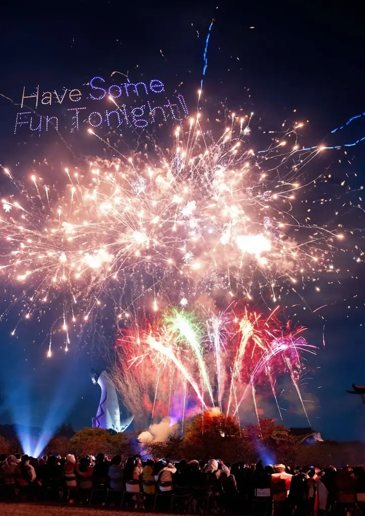万博記念公園で開催される花火イベント「第4回万博夜空がアートになる日2025」TIGETにて花火鑑賞券付きラーメンチケットの販売を開始！ 画像 3