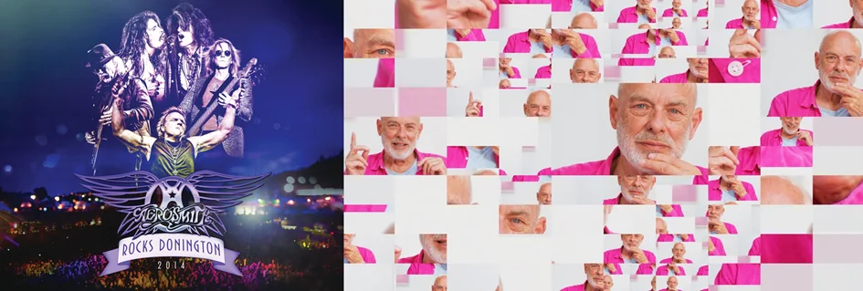 【１０９シネマズ箕面】『エアロスミス ロックス・ドニントン 2014』一夜限りの大音量上映　『Eno』ピーター・バラカン氏登壇のトークショー付き上映　11月22日（土）・24日（月・祝）に実施決定 画像 1