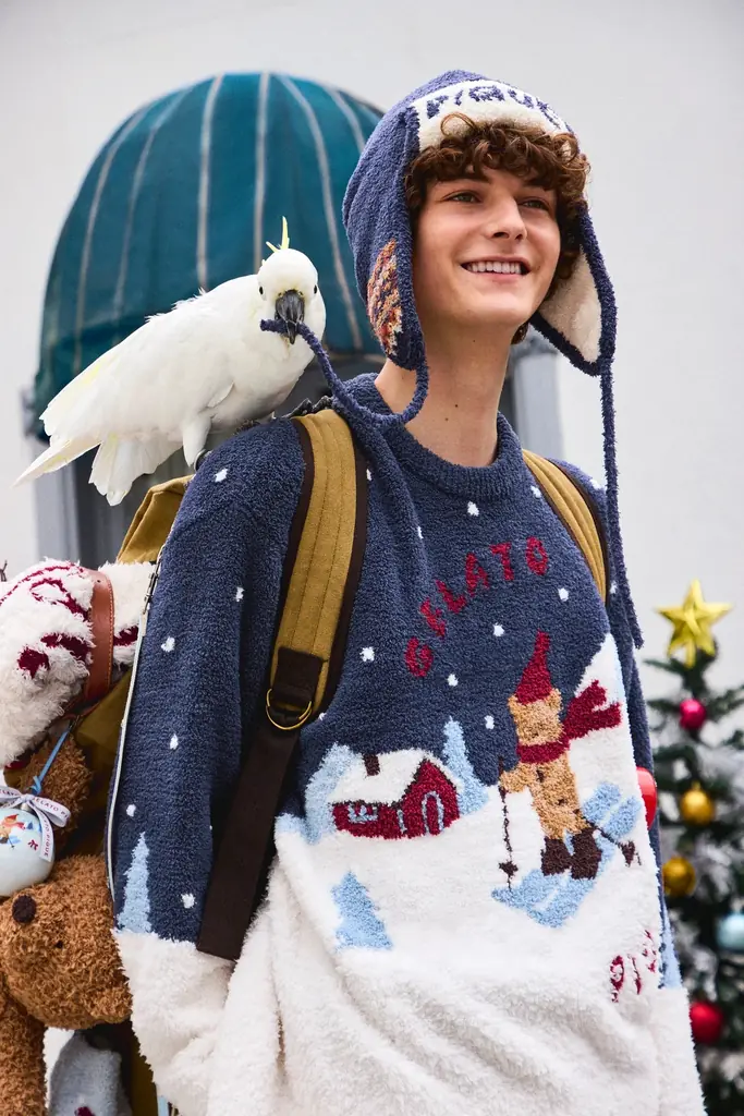 【gelato pique (ジェラート ピケ)】ぬくもりに包まれる、特別なホリデーシーズンを彩るルームウェア！選ぶ時間も楽しい、バリエーション豊富なHOLIDAY COLLECTIONを公開 画像 11