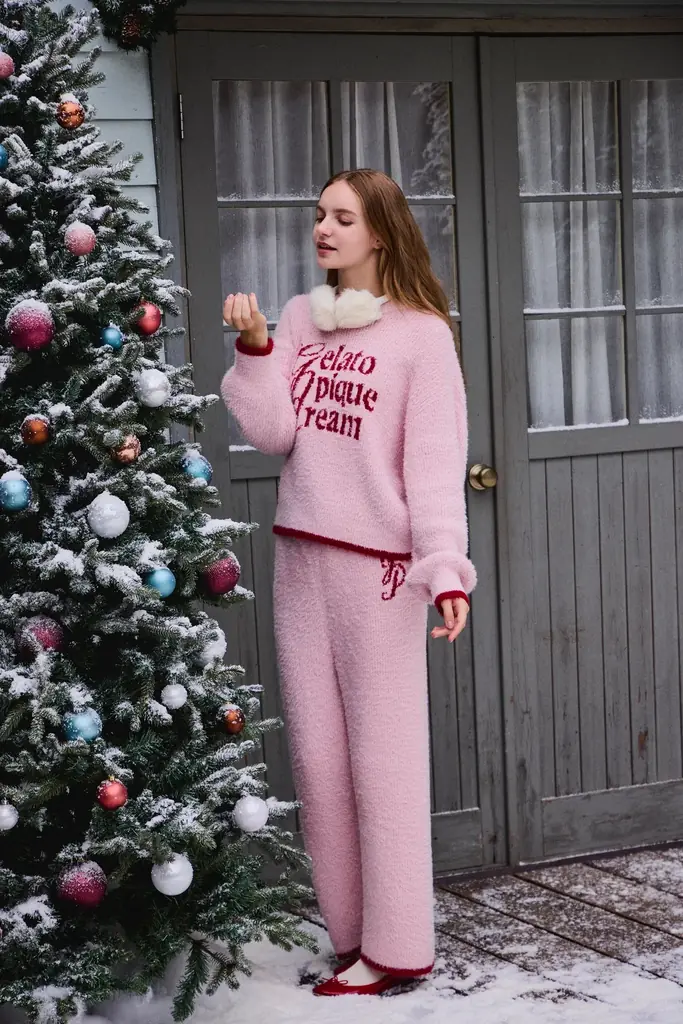 【gelato pique (ジェラート ピケ)】ぬくもりに包まれる、特別なホリデーシーズンを彩るルームウェア！選ぶ時間も楽しい、バリエーション豊富なHOLIDAY COLLECTIONを公開 画像 15