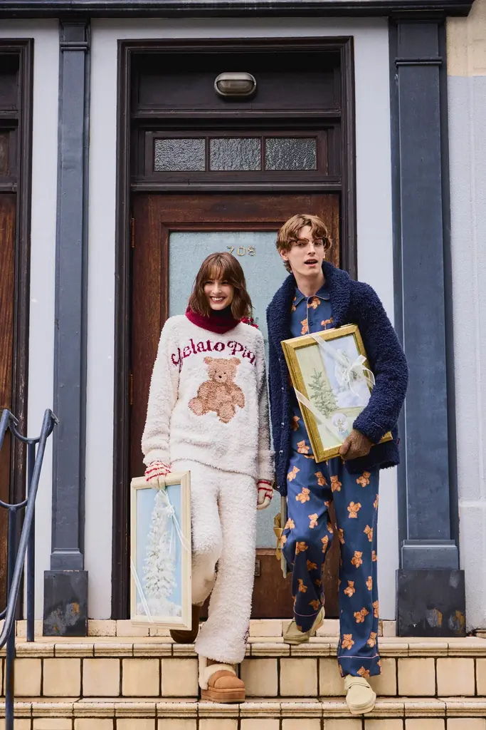【gelato pique (ジェラート ピケ)】ぬくもりに包まれる、特別なホリデーシーズンを彩るルームウェア！選ぶ時間も楽しい、バリエーション豊富なHOLIDAY COLLECTIONを公開 画像 2