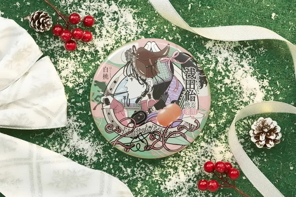 白桃×2026年の干支・午デザインの「浅田飴糖衣」　冬シーズンの数量限定缶を11月14日(金)より販売 画像 2