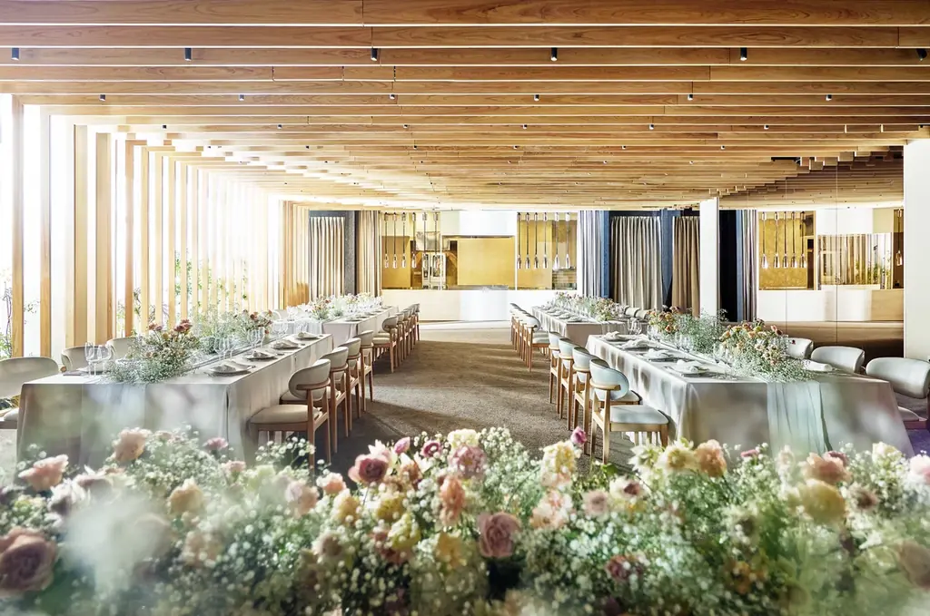 【ホテル椿山荘東京】お披露目ブライダルフェア開催中 ライブキッチン付き披露宴会場「あおば」「はるひ」リニューアル完成 画像 2