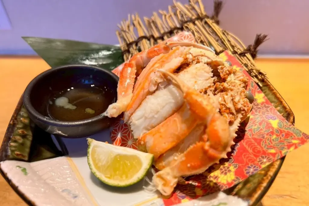 香箱ガニ提供開始