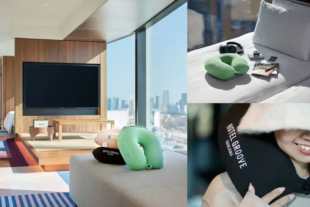 HOTEL GROOVE SHINJUKU×Yogiboコラボレーションルームが期間限定で登場！ ～冬のくつろぎをアップデートする“魔法のソファ”体験～ 画像 1