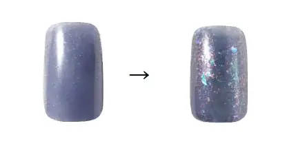 パラドゥの人気ネイルシリーズに、グリッタリーネイルが新登場！贅沢ラメが上品にきらめき、シーンを選ばず使える＜ホログラム入り＞の2色。 画像 6