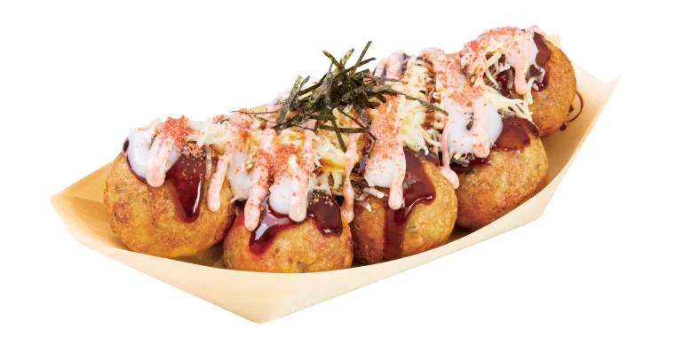 【 “おもち” の季節がやってきた！ 】 期間限定たこ焼 『焦がし醤油 もちチーズ明太』 が、11/18 (火) より発売！！ 画像 3