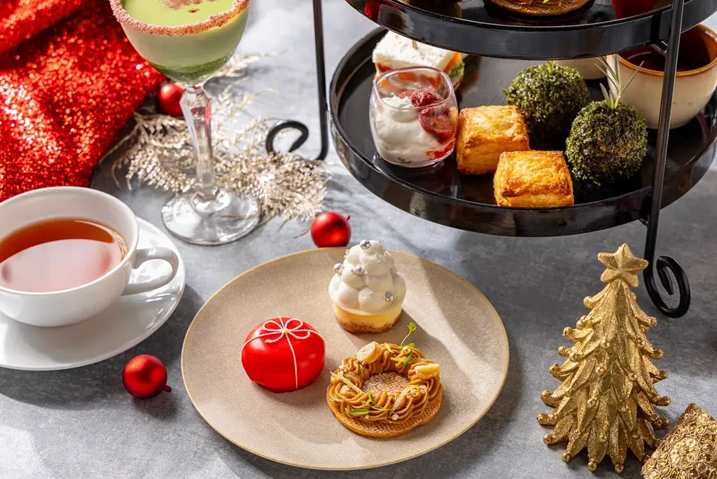 プルマン東京田町が贈る甘く贅沢な「クリスマスアフタヌーンティー」ジンジャーブレッドマンやクリスマスギフトのミニケーキがホリデーシーズン限定登場 画像 15