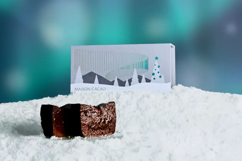 メゾンカカオのクリスマスコレクション【AURORA】11月13日より登場。 チョコレートのない冬なんて。オーロラが包む、奇跡の季節へ。 画像 5