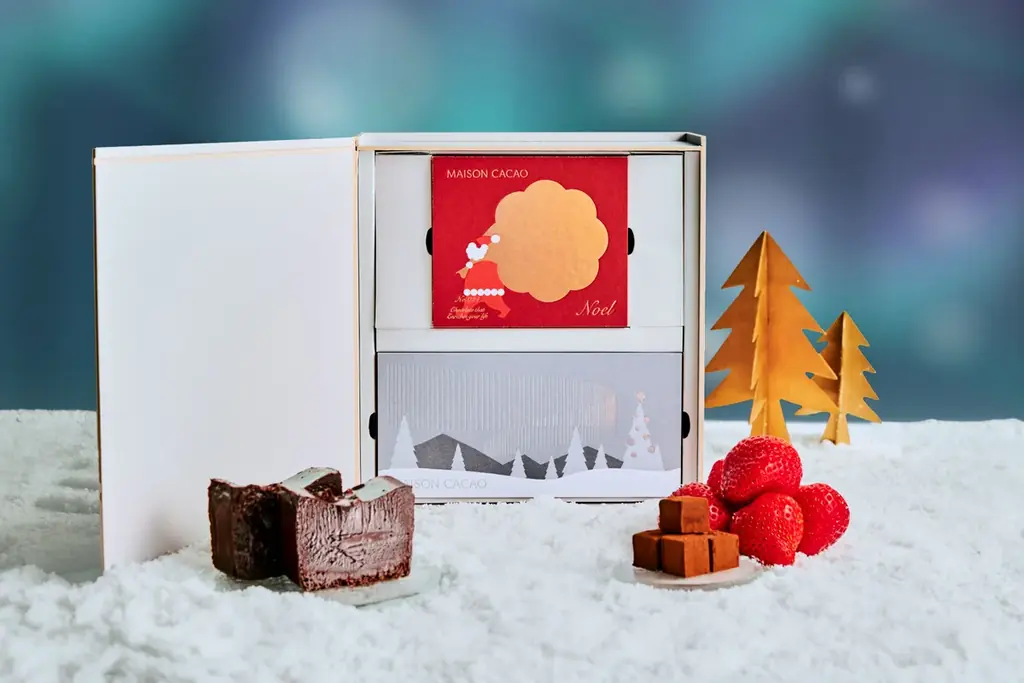 メゾンカカオのクリスマスコレクション【AURORA】11月13日より登場。 チョコレートのない冬なんて。オーロラが包む、奇跡の季節へ。 画像 7