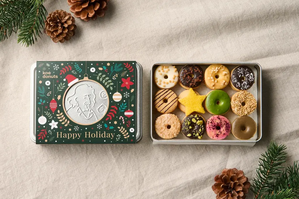 【koe donuts】ホリデーシーズンを盛り上げる新作ドーナツが登場！「ツリー」「ジンジャーマン」「リース」をイメージした心ときめく冬季限定ドーナツを発売 画像 3