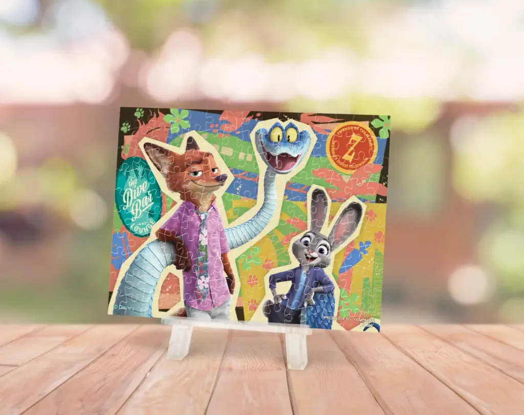 手のひらサイズのクリスタルパズル「プチパリエクリア」に『ズートピア2』が登場！12月映画公開に合わせ4種が11月下旬に株式会社やのまんから発売されます 画像 1