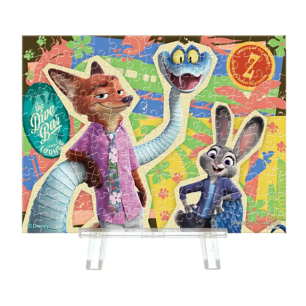 手のひらサイズのクリスタルパズル「プチパリエクリア」に『ズートピア2』が登場！12月映画公開に合わせ4種が11月下旬に株式会社やのまんから発売されます 画像 10