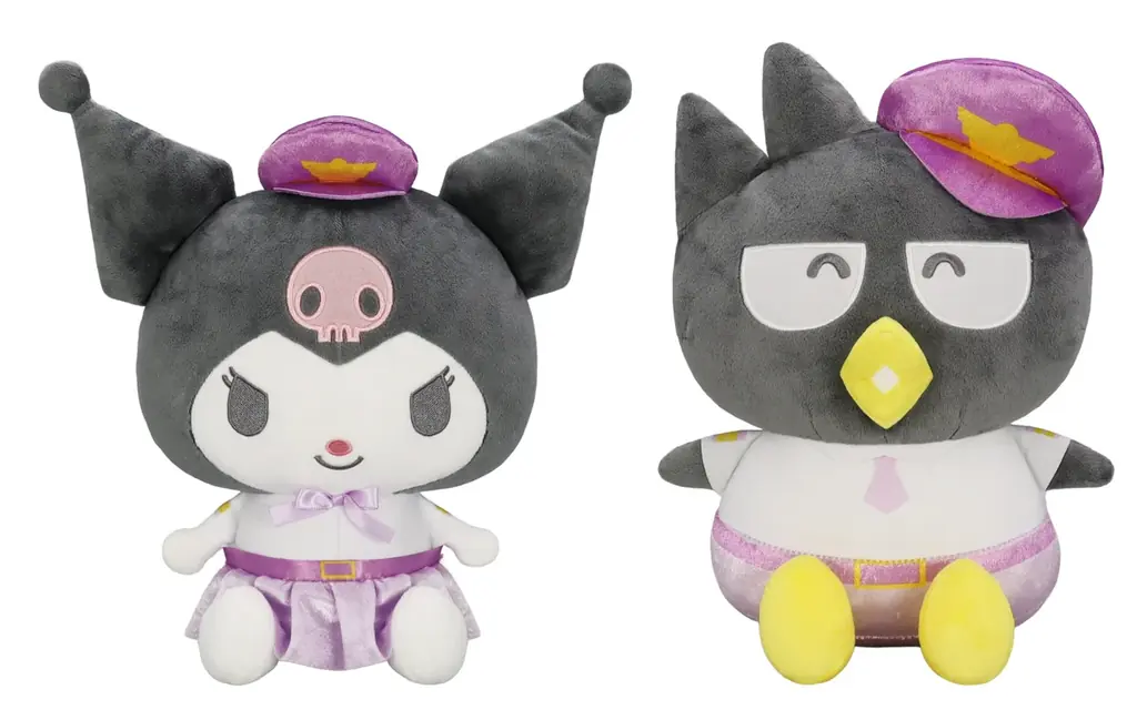 『サンリオキャラクターズ　ぽよよんえあぽ～と』第七弾！　CA姿の「クロミ」とパイロット姿の「バッドばつ丸」の「BIGぬいぐるみ」が11月14日（金）よりモーリーファンタジー・PALOにて展開開始 画像 3