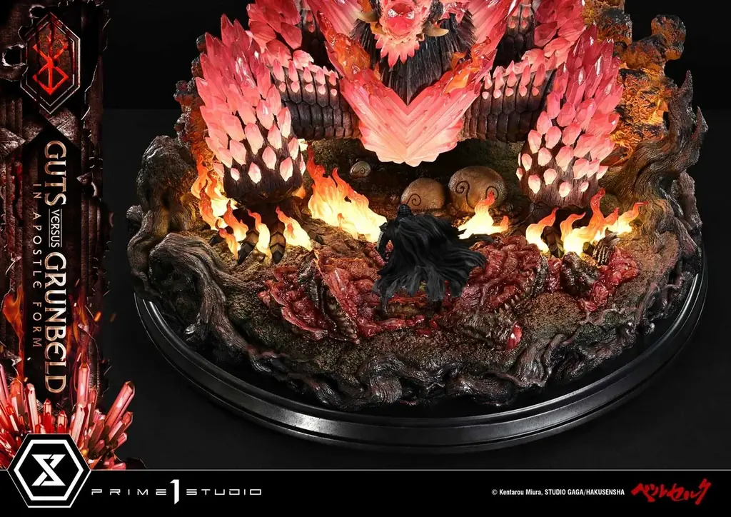 あの死闘が巨大ジオラマに！漫画『ベルセルク』から、「ガッツ VS グルンベルド (使徒形態)」のスタチューが登場 画像 10