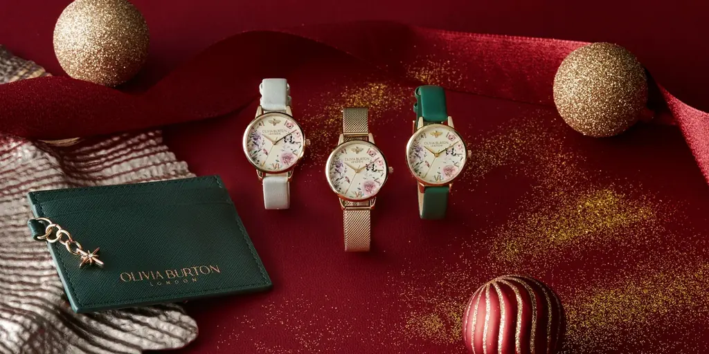 冬の庭の花々を閉じ込めて。オリビア・バートン新作腕時計「イラストレイテッドフローラル」登場 画像 1