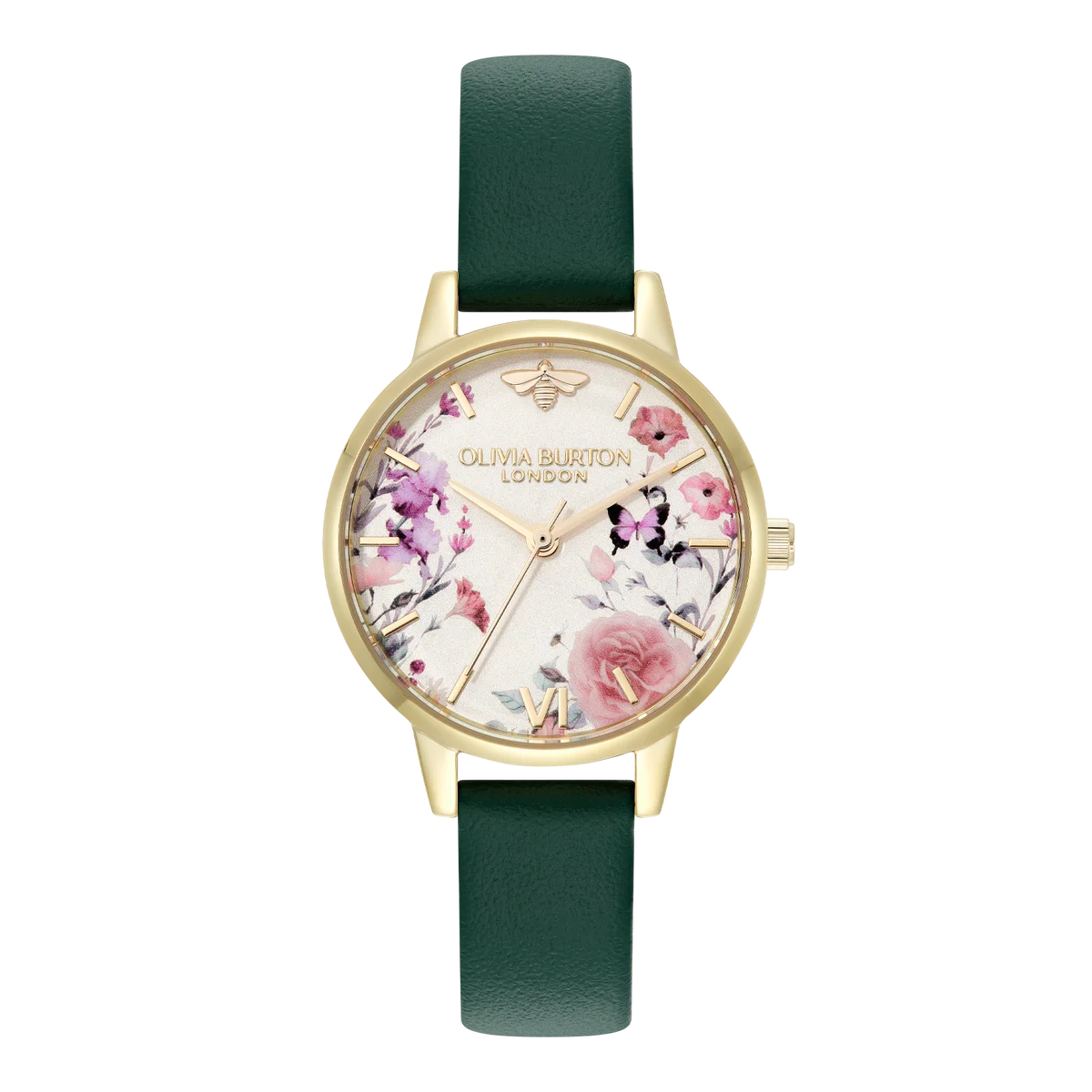 冬の庭の花々を閉じ込めて。オリビア・バートン新作腕時計「イラストレイテッドフローラル」登場 画像 3