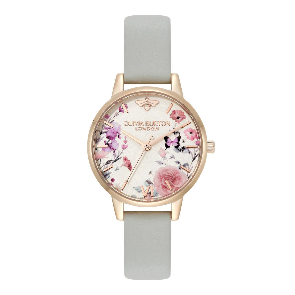 冬の庭の花々を閉じ込めて。オリビア・バートン新作腕時計「イラストレイテッドフローラル」登場 画像 4
