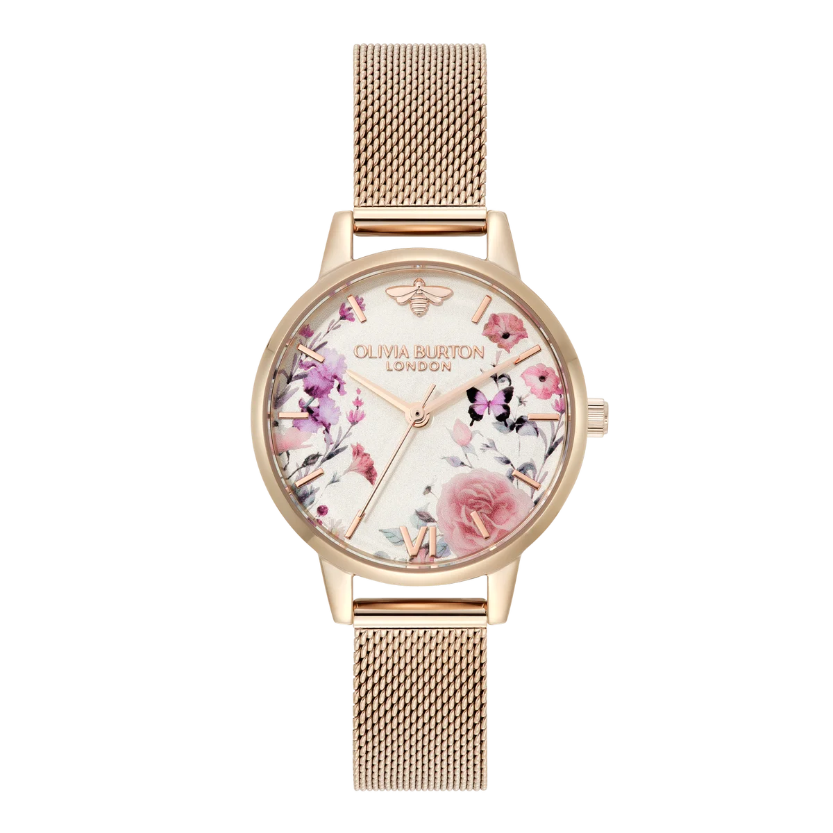 冬の庭の花々を閉じ込めて。オリビア・バートン新作腕時計「イラストレイテッドフローラル」登場 画像 5