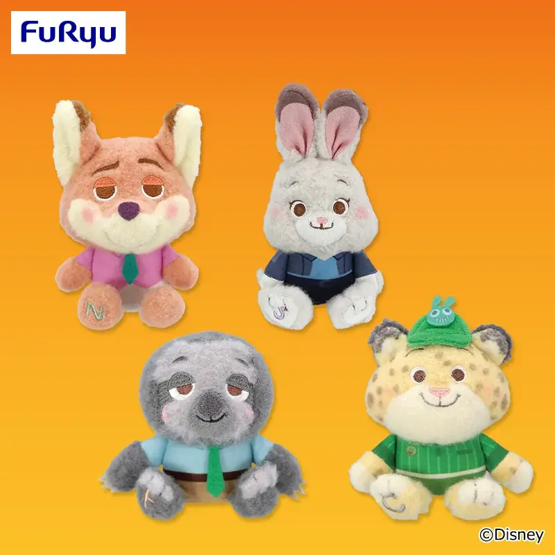ディズニー映画「ズートピア2」公開記念！フリューから新作プライズ続々登場／映画の世界観を楽しめるかわいいぬいぐるみや雑貨アイテムを11月より展開 画像 6