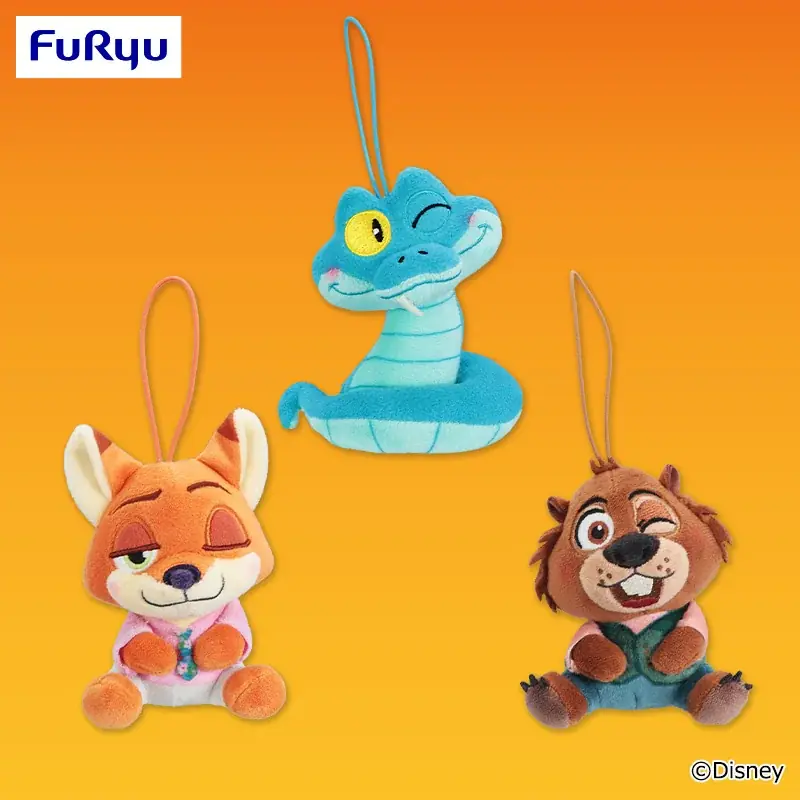 ディズニー映画「ズートピア2」公開記念！フリューから新作プライズ続々登場／映画の世界観を楽しめるかわいいぬいぐるみや雑貨アイテムを11月より展開 画像 9