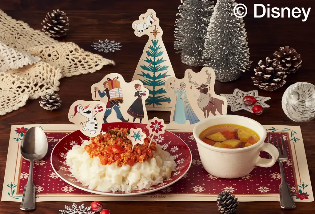 忙しい「平日クリスマス」はディズニーシリーズのミールキットで手軽に華やかに演出！　Kit Oisix「＜アナと雪の女王＞クリーミーボロネーゼ」販売（11/6～） 画像 1