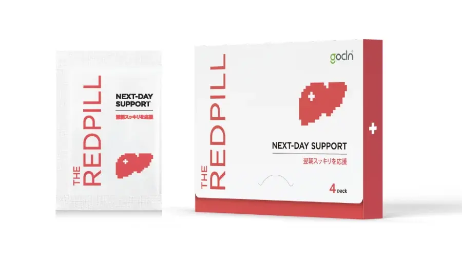 「飲む前にウコンの常識を変える新アプローチ、アルコール分解サポートサプリ『THE RED PILL』がクラウドファンディング11月12日スタート」 画像 2