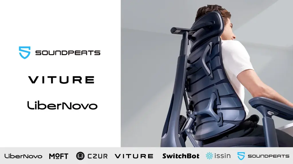 【6社協賛、超大型企画】2025年Makuakeベストセラーの電動ワークチェア「LiberNovo Omni」が6社協賛の『ワークライフ応援キャンペーン』の第3弾、第4弾を発表 画像 1