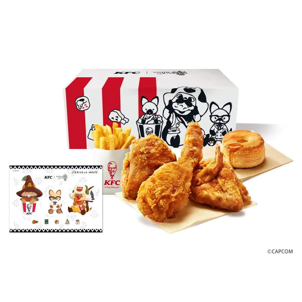 【KFC×モンスターハンターワイルズ】ゲーム内アイテム＆豪華オリジナルグッズが手に入る！「モンハンコラボパック」11月19日(水)から12月16日(火)の期間限定販売 画像 4