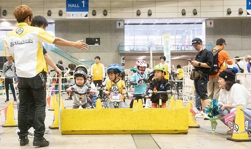 来場者6000人超え！巨大な試乗コースでストライダー体験！ストライダーカップ2025 うみのステージを千葉県の幕張メッセで開催！ 画像 4