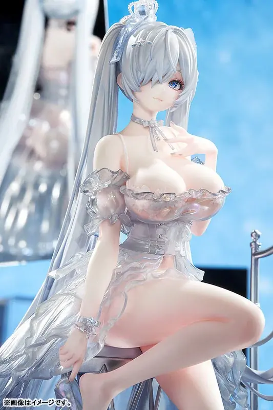 人気スマホゲーム『勝利の女神：NIKKE』より、「シンデレラ」が“ガラスのプリンセス”姿でフィギュアとなって登場。あみあみにて予約受付中。 画像 4