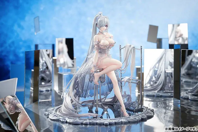 人気スマホゲーム『勝利の女神：NIKKE』より、「シンデレラ」が“ガラスのプリンセス”姿でフィギュアとなって登場。あみあみにて予約受付中。 画像 7
