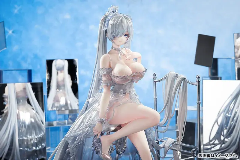 人気スマホゲーム『勝利の女神：NIKKE』より、「シンデレラ」が“ガラスのプリンセス”姿でフィギュアとなって登場。あみあみにて予約受付中。 画像 9
