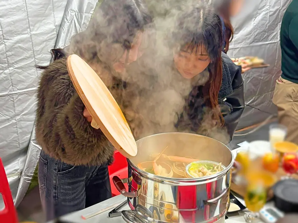 24日間限定開催！冬の新感覚せいろ体験『SEIRO BASE〜都会の秘密基地〜』＠名古屋三越屋上 画像 6